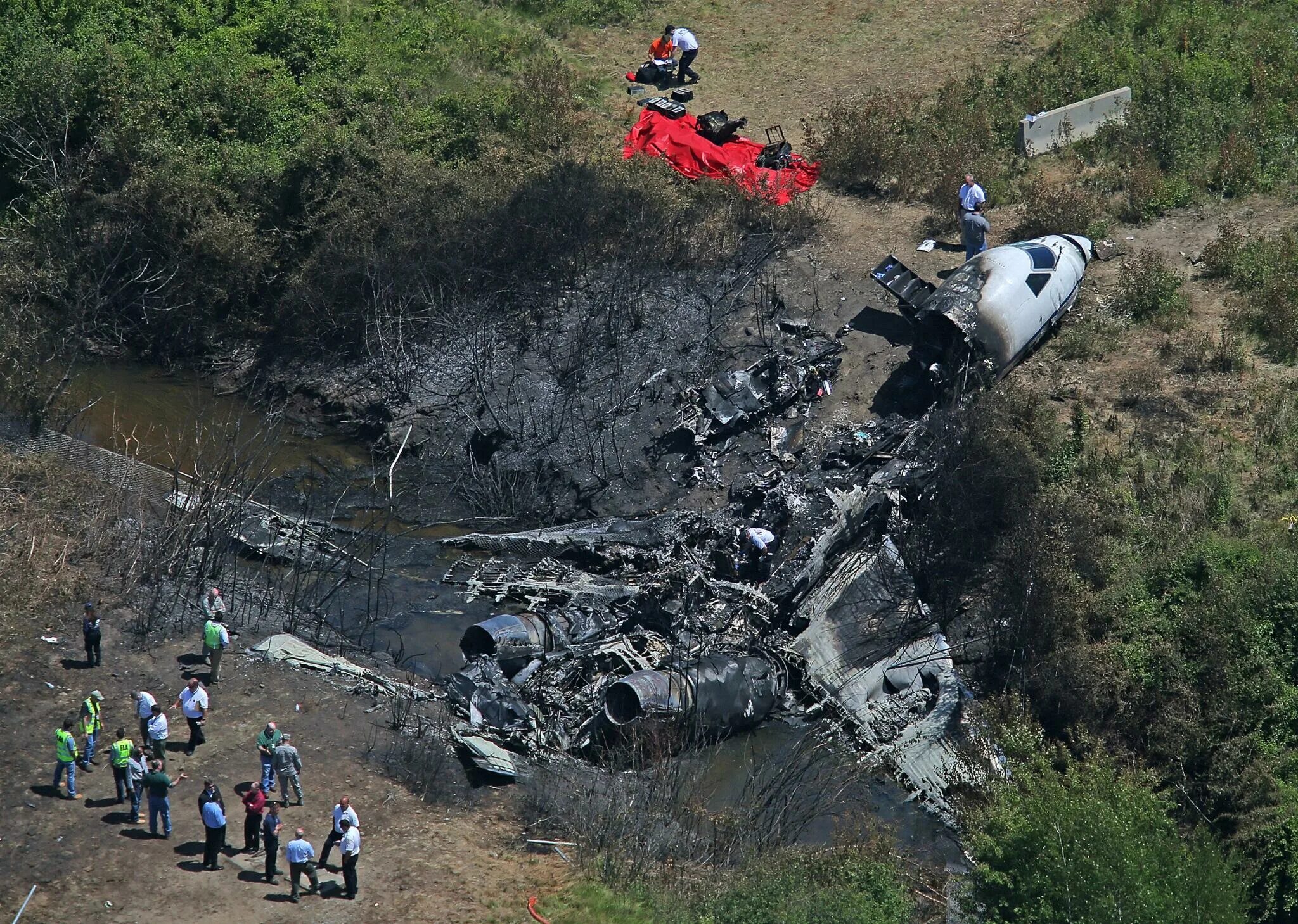 Гольфстрим самолет катастрофы. Crash site