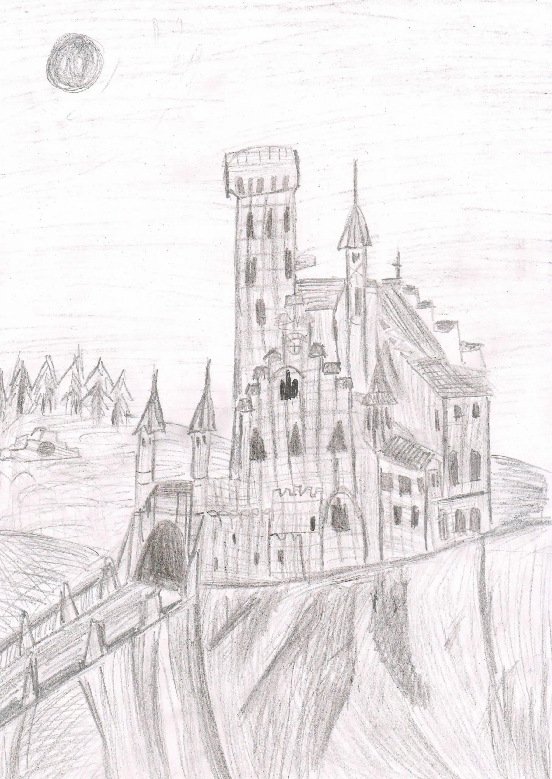 Нарисовать площадь средневекового города. Средневековый город рисунок. Средневековый город изо. Европейские города средневековья изо. Город средневековья рисунок.