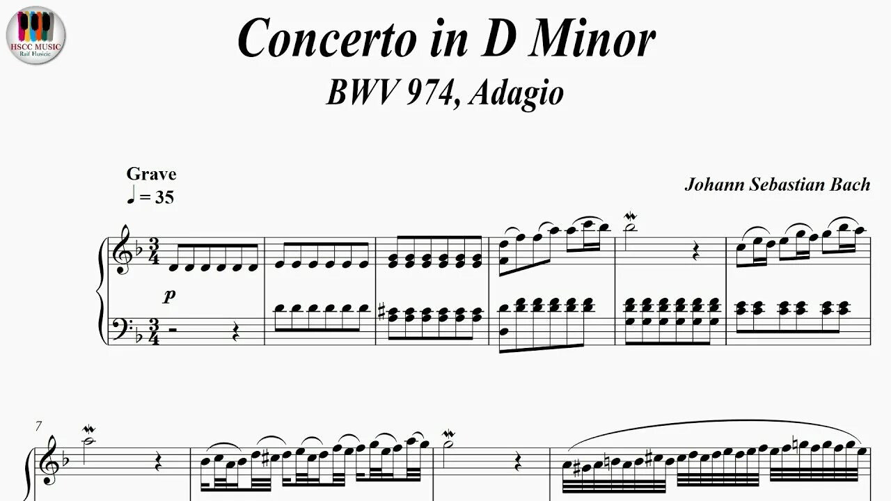 Adagio in d minor. Adagio in d minor