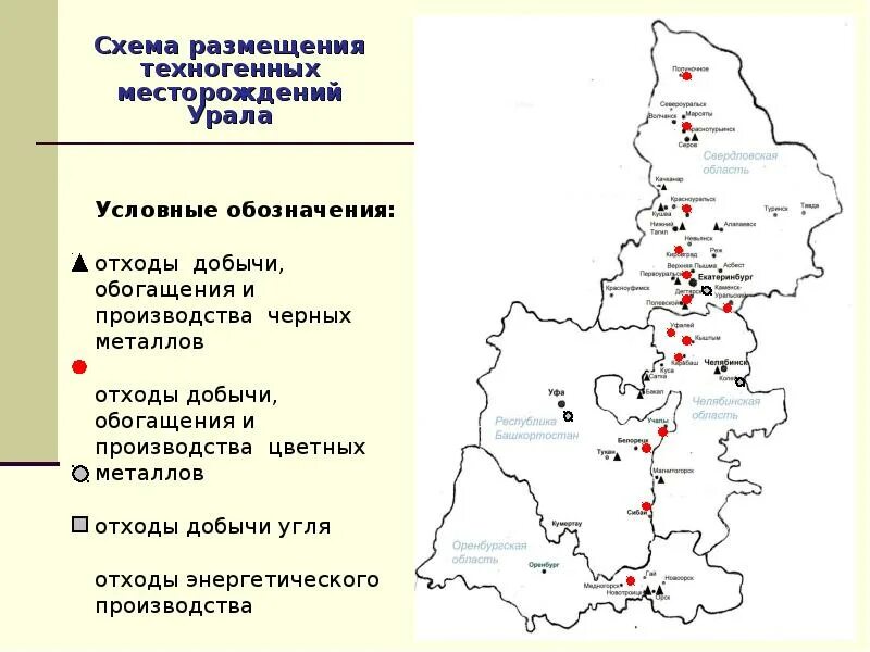На контурной карте урала отметить полезные ископаемые. Месторождение минеральных ресурсов урала на карте. месторождения полезных ископаемых урала. месторождения полезных ископаемых урала на карте. крупные месторождения полезных ископаемых на урале.