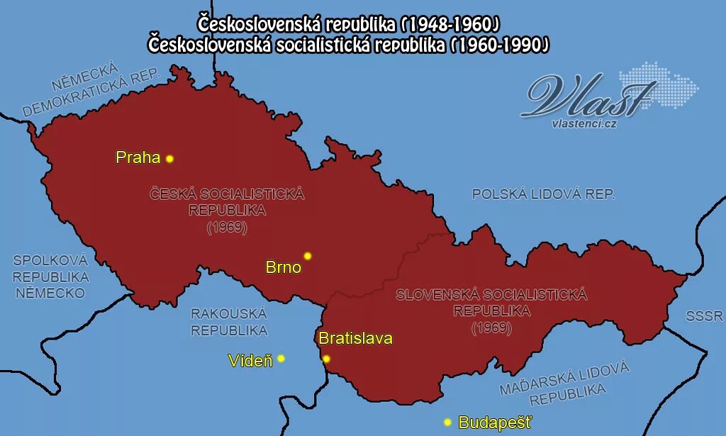 В каком году распалось государство чехословакия. Чехословакия на карте. Страны Чехословакии после распада. Чехословакия распалась. Чехословакия распалась на какие государства.