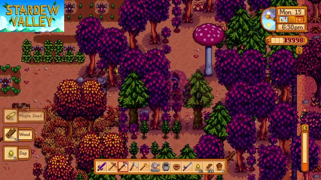 Старди валли змеезуб. Грибное дерево Stardew Valley. Змеезуб Stardew Valley. Красное дерево Stardew. Красный гриб Stardew Valley.