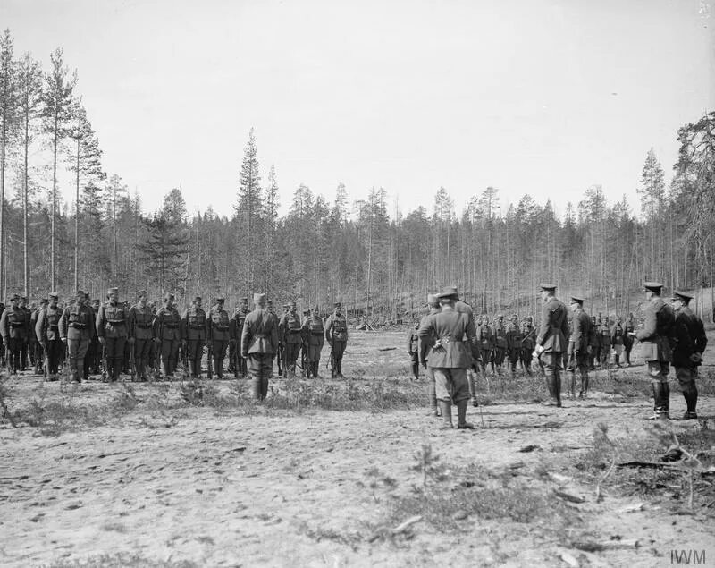 В карелии армейский. Финская армия 1918-1920.