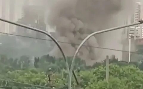 Пожар в зоопарке