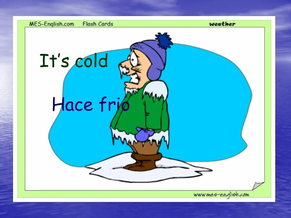 If the weather gets cold. It is cold. cold weather. cold flashcard. холодно cartoon.