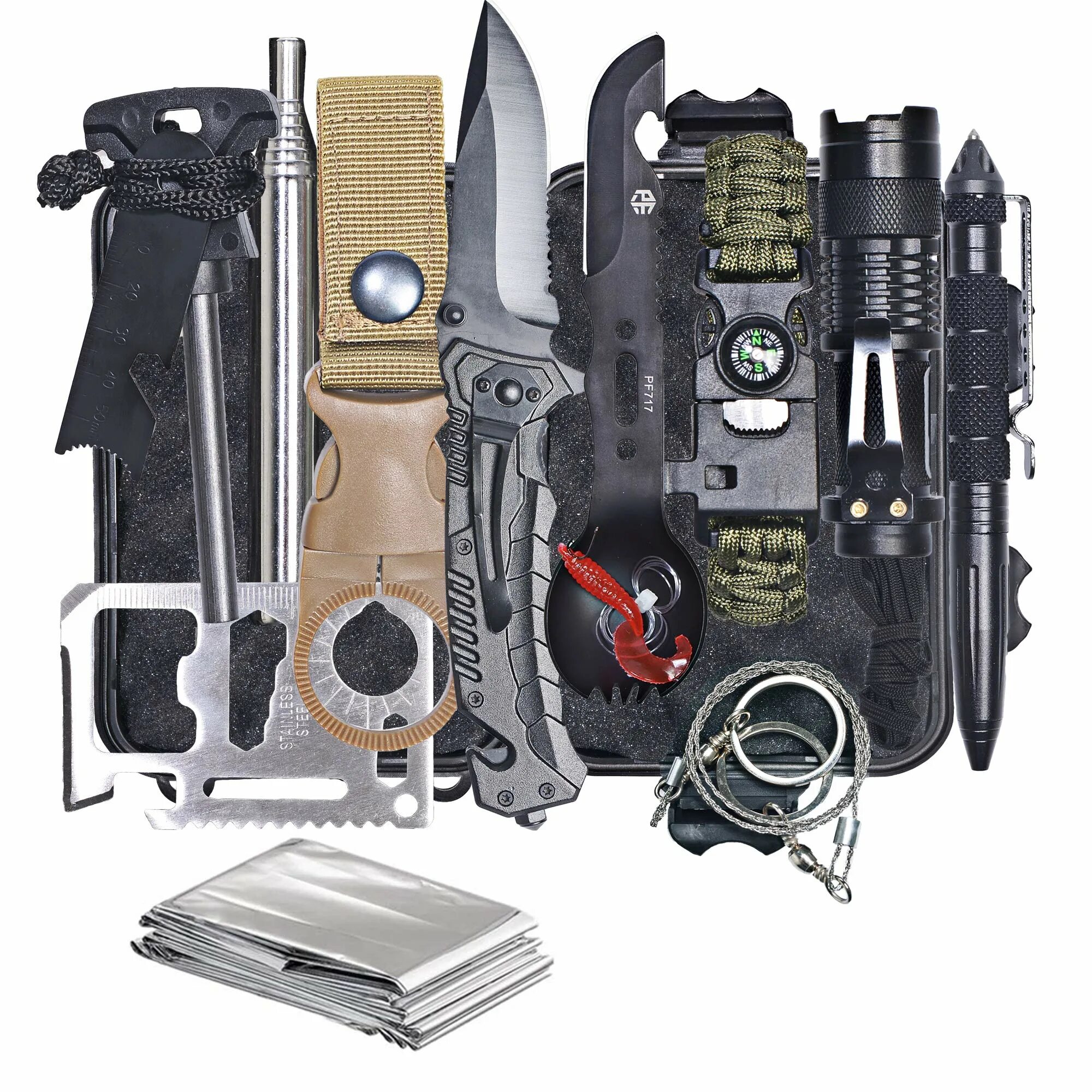 Survival tool. Тактический инструмент. Survival Kit. Pocket Gear Camping Hunting Kits.