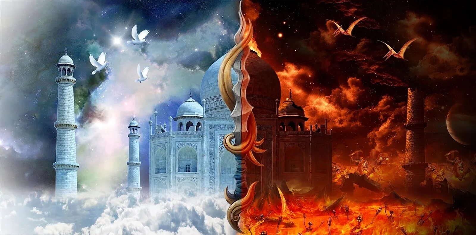 Исламский рай. Джаннат рай в Исламе. Мусульманский рай Джаннат. Рай в Исламе. Мусульманский рай и ад.