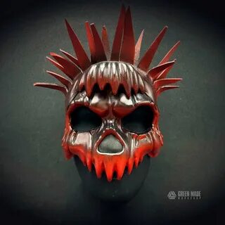 Red mask