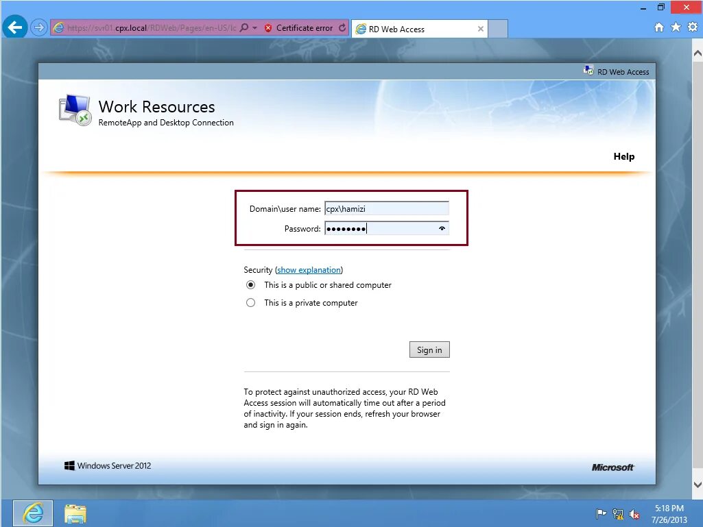 Access to your location. Веб доступ к удаленным рабочим столам. rds sibintek. remote desktop web access. удаленный рабочий стол сибинтек rds.