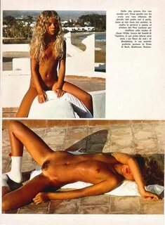 Playboy* (Italy), (photos by Jacques Bourboulon), October 1976 (age 11) .