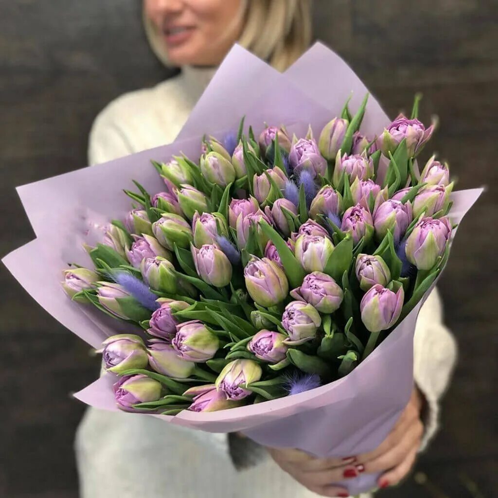 Букет фиолетовых тюльпанов фото. Тюльпан Purple Bouquet. 51 Пионовидный тюльпан. 51 Пионовидный тюльпан букет. Тюльпан пионовидный сиреневый.