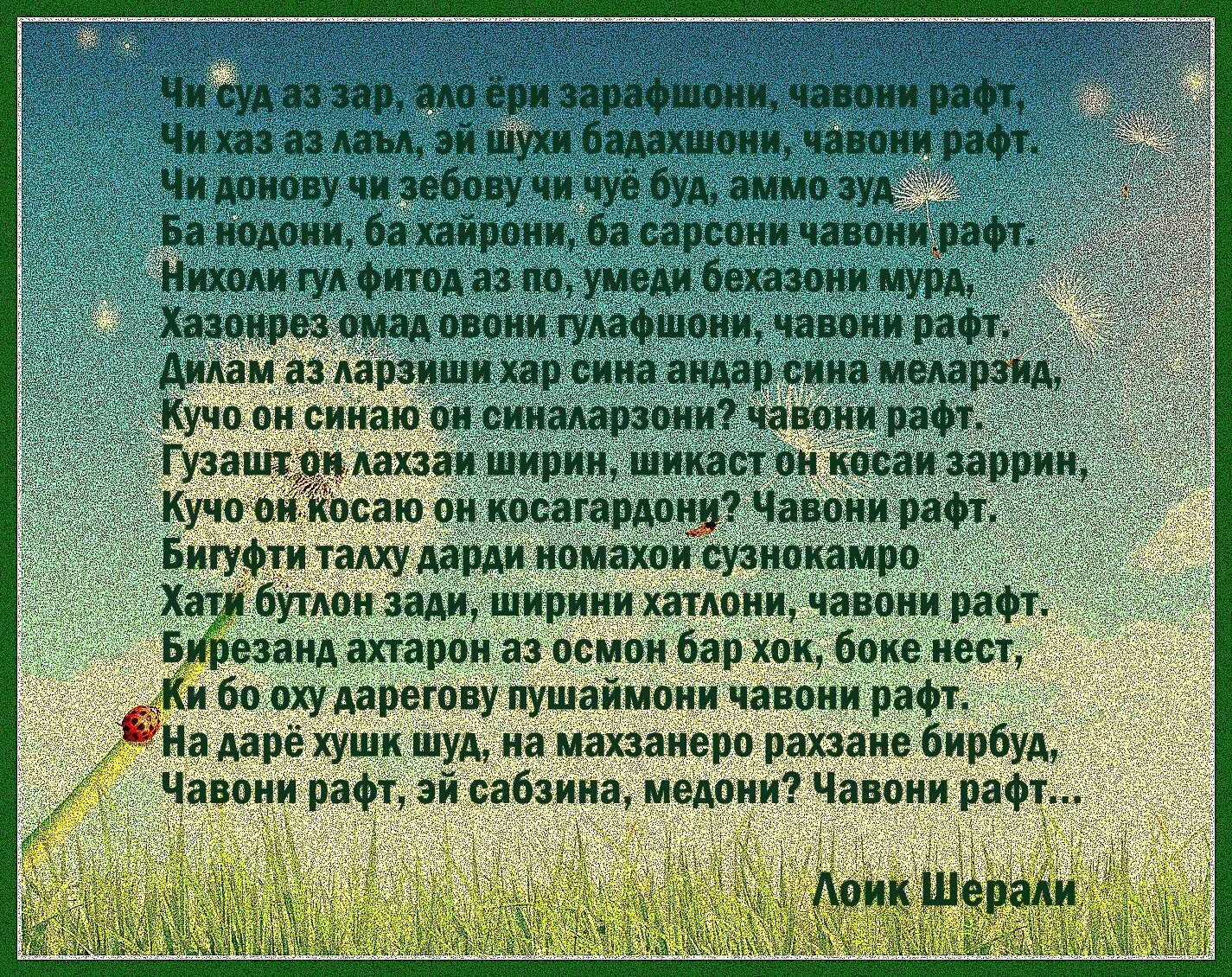 Шеър ба. Модарнома Лоик. ШЕРҲОИ Лоик Шерали. Ба Модарам Лоик Шерали. Шеърхои Лоик Шерали.