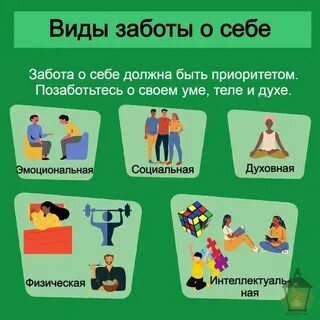 Позаботьтесь о себе наклонение