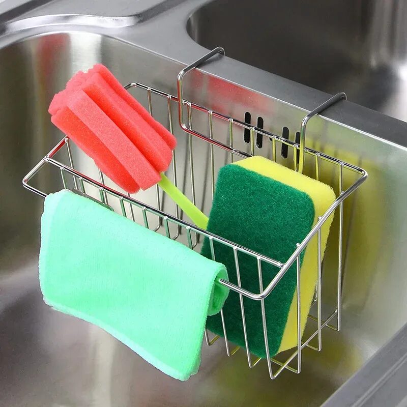 Органайзер на мойку. Sponge Caddy подставка для губки. Sink Sponge Caddy. Sponge Holder Sink Caddy Soap Holder. Мытья посуды нержавеющей