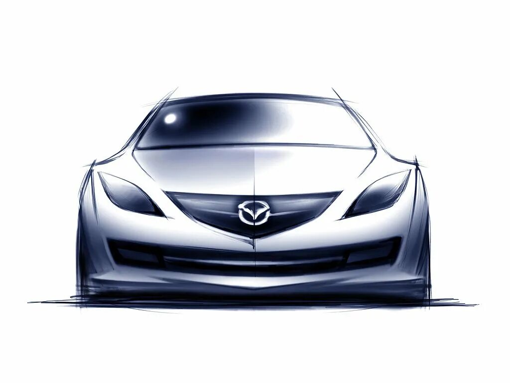 Mazda арт. Mazda 6 designe. Автомобиль рисунок. Эскиз машины. Нарисовать авто.
