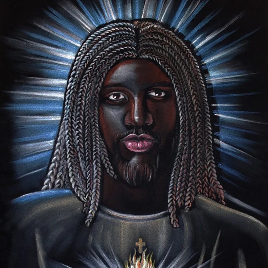 Иисус христос в терновом венце рисунок. Черный спаситель. Блэк джизус. Иисус христос в африке. Иисус христос афроамериканец.