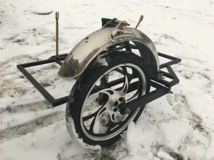 Боковой прицеп для мопеда