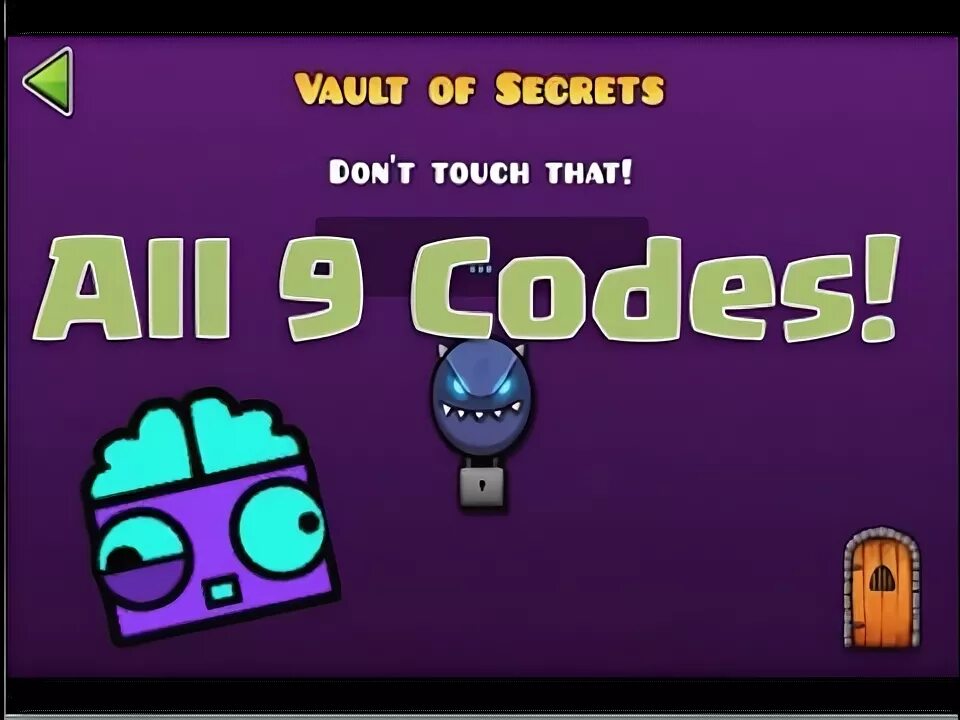 Vault of Secrets Geometry Dash коды. Коды от Vault of Secrets в Geometry Dash. Коды геометрии Даш 1 хранилище. Секретные коды в геометрии Даш. Коды 3 хранилища