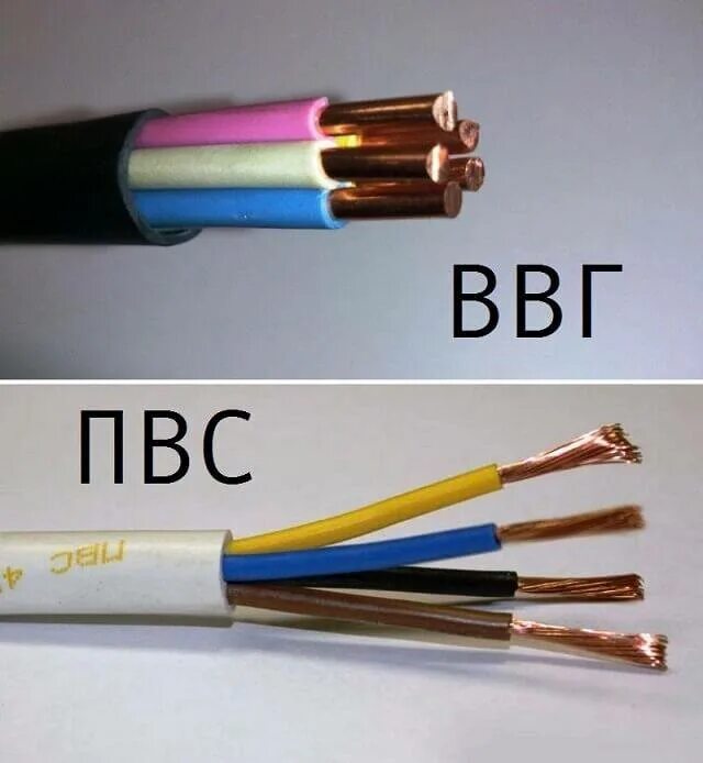 Кабель отличия. ПВС расшифровка кабеля. Марки кабеля ПВС. Провод ПВС расшифровка. Марки проводов ВВГ И ПВС.