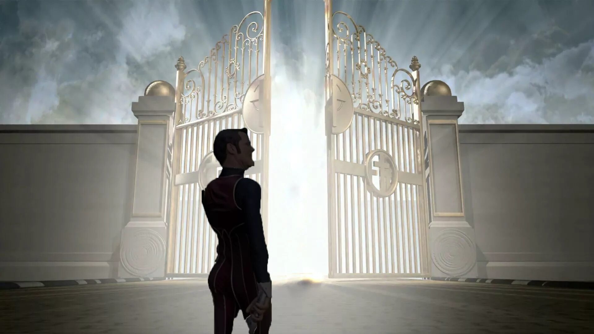 Песня ворота открой. Ворота в рай. Закрытые ворота в рай.
