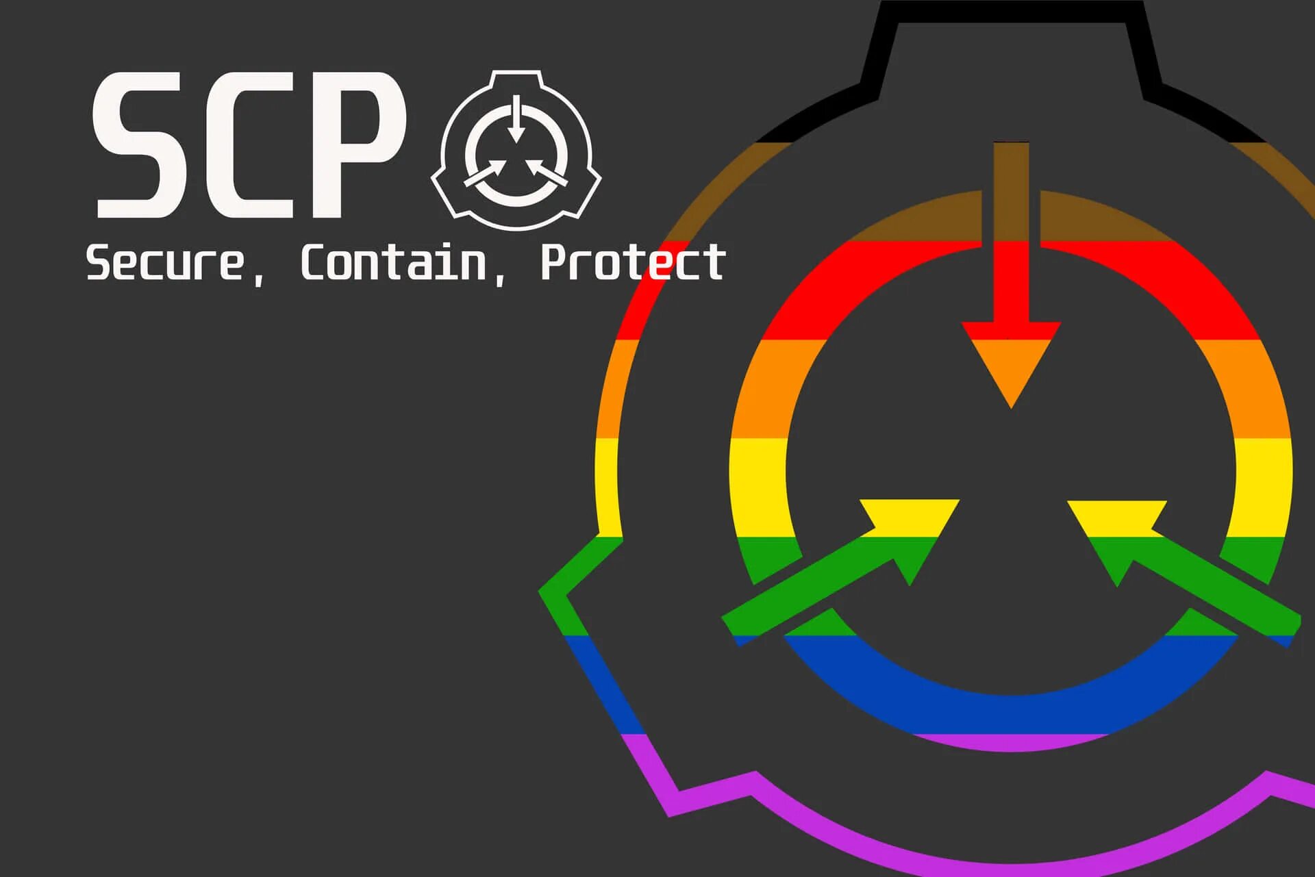 Secure contain. Scp логотип. scp обои. secure contain protect.