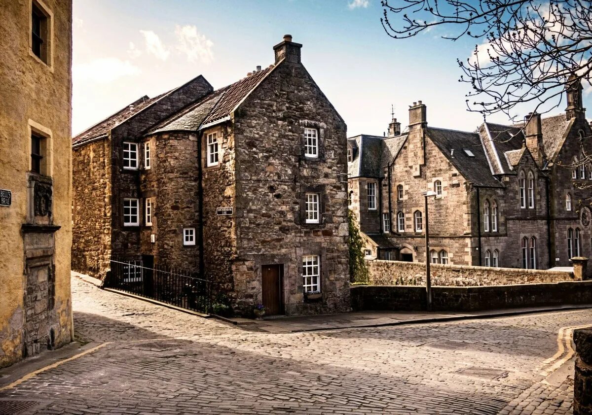 A very old building