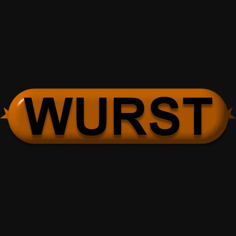 Wurst client. Wurst. Wurst чит. Логотип Wurst.