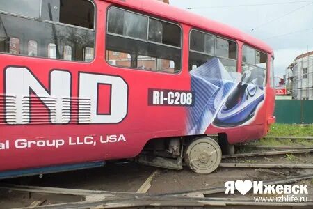 Трамваи ижевск что случилось
