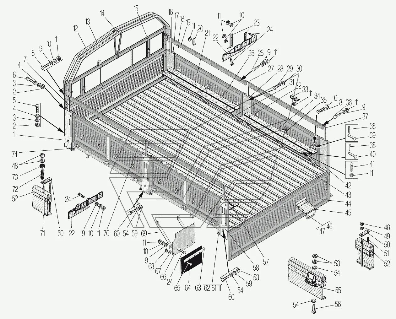 полка на урал 4320 под магнитофон. кронштейн крепления кабины урал некст. грузовая платформа урал 4320. буфер передний урал 4320. бортовая платформа урал 4320.