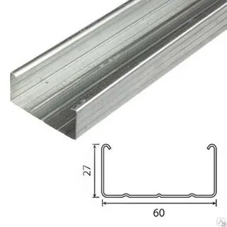 Профиль потолочный пп knauf 0.6 мм 60x27x3000