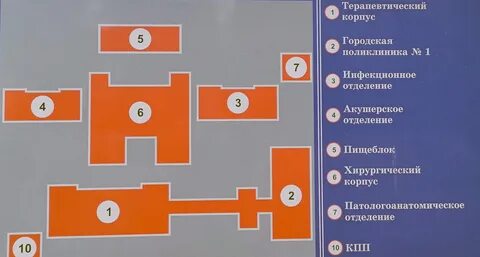 1 городская больница схема