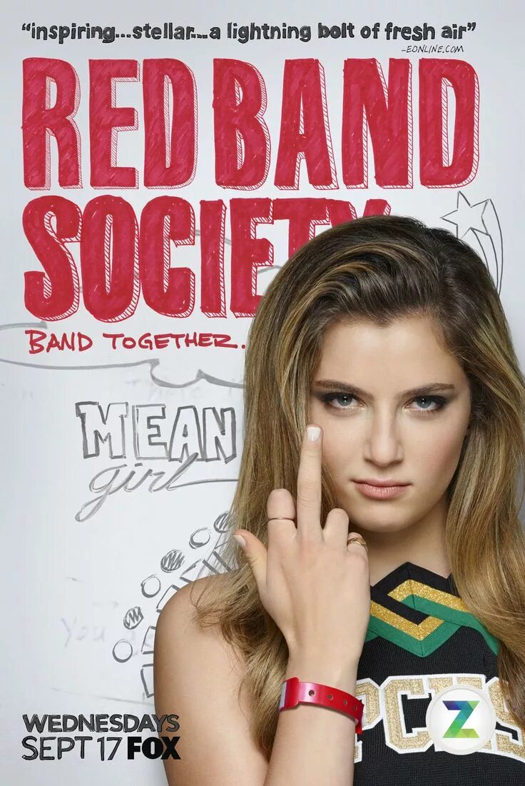 Society red. Зои Левин красные браслеты. Красные браслеты Red Band Society.