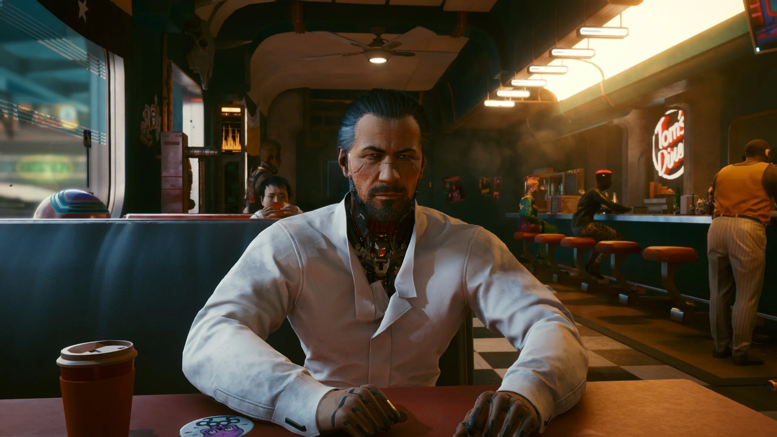 Seek revenge. Киберпанк 2077 горо Такэмура. Киберпанк 2077 геймплей. Cyberpunk 2077 Такемура актёр. Takemura Cyberpunk 2077.