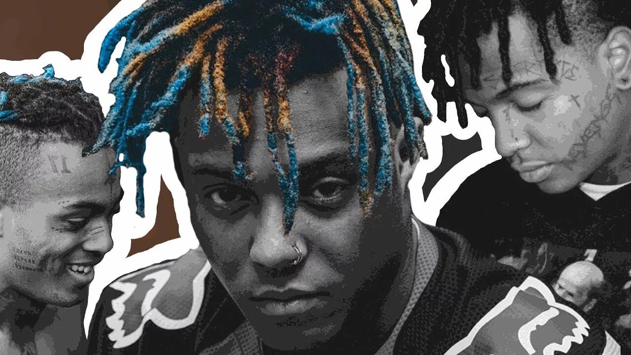 Juice world lil peep xxxtentacion. Good me good xxxtentacion juice world. Juice world и xxxtentacion вместе. Juice world 2018 синие дреды. Eminem juice world.