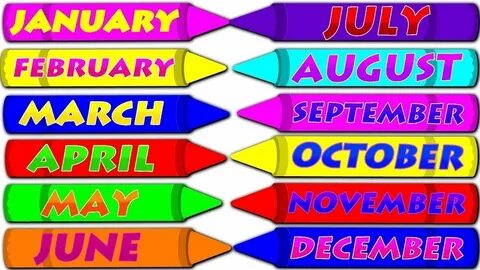 Months of the year song for kids