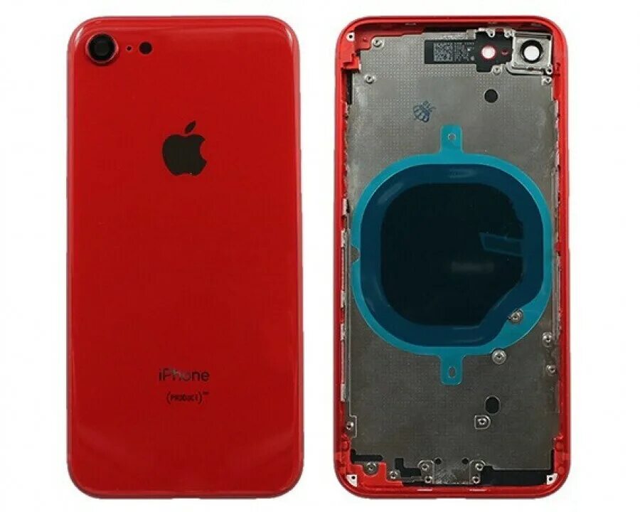 Корпус айфон 8. Iphone 8 Red. Iphone 8 красный. Iphone 8 Plus красный. Корпус для iphone 8 Red.