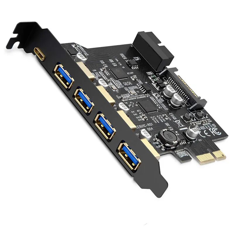 1x USB 3.1 gen2 Type-a, 1x USB 3.1 Type-c, 2x USB 2.0, 4x USB 3.0. Type c PCI Express. Плата расширения EXTLEDS (расширенная индикация). Платы расширения PCI-E.