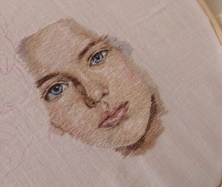 Half even. Вышивка Хироко Кубота. Hiroko Kubota. Кошки Хироко Куботы.