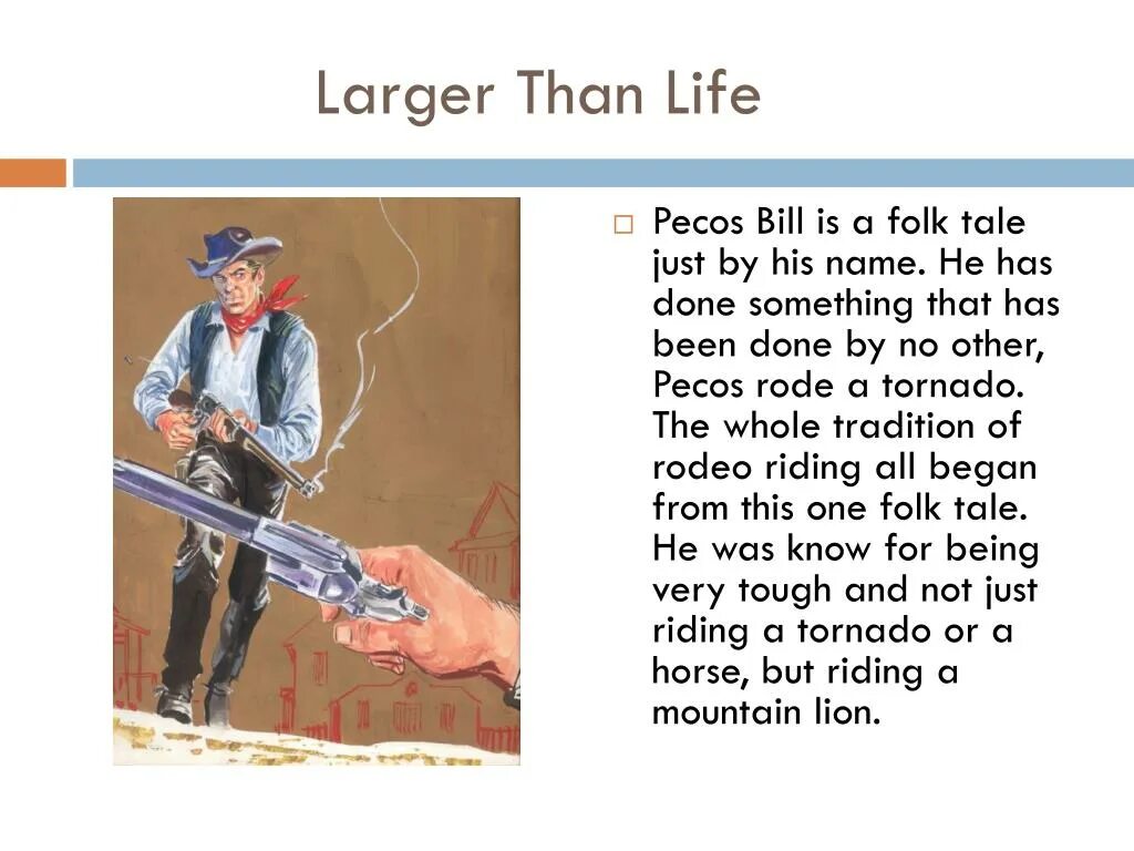 Песня дядюшки пекоса. Pecos Bill Tornado.