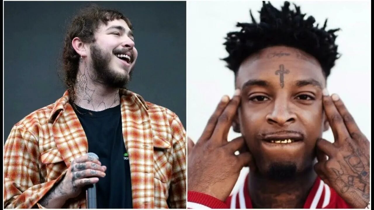 Post malone 21 savage. Пост Малон и 21 Савадж. Малон рокстар. Пост Малон рокстар. 21 Savage Rockstar.