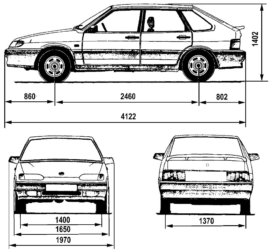 Габариты автомобилей ваз. Габариты ВАЗ 2109 чертеж. Габариты ВАЗ 2114. Габариты машины ВАЗ 2109.