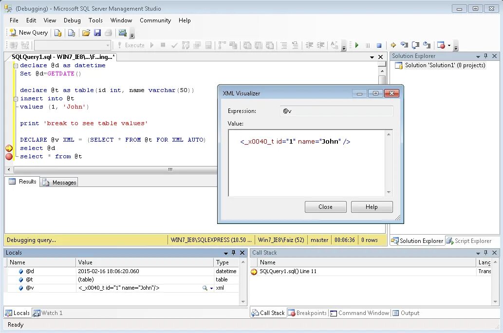 Select variables. Строка в SQL. Табличные переменные SQL. Комментарии в SQL. Процедуры в SQL.