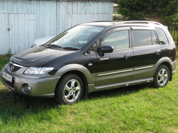 Mazda mpv 98 lvl обвес. Комплектация field break. Мазда премаси 2001. Field break. Мпв мазда полный привод 2004.