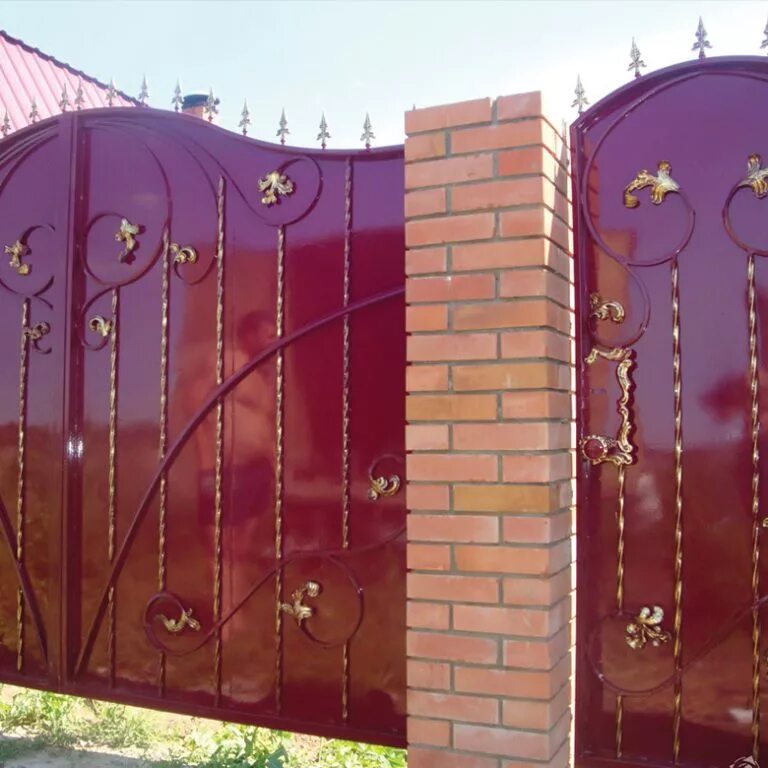 Краска для металлических ворот. Ворота металлические. Краска для ворот железных. Красиво покрасить ворота.