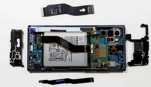 Note 10 разборка