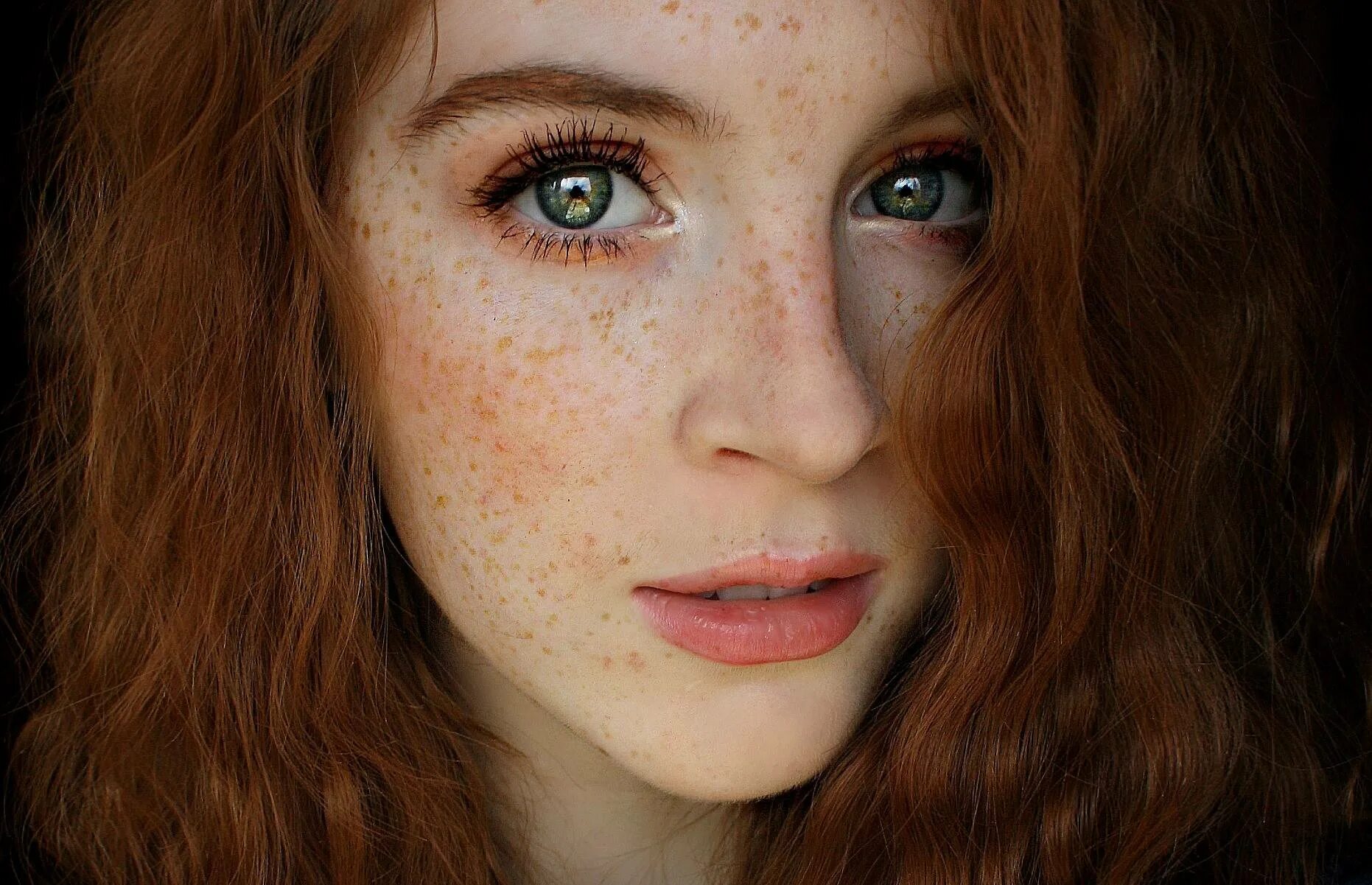 Freckles girl