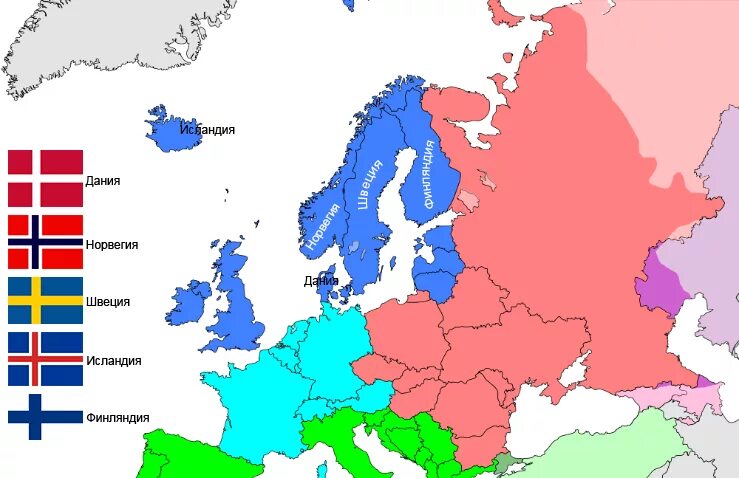 Карта стран севера европы. Государство в северной европе на скандинавском полуострове. скандинавия на карте европы. карта скандинавских стран.