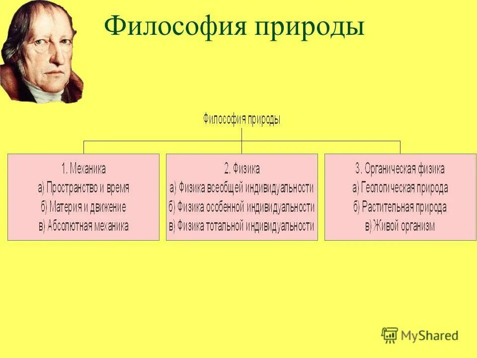 Философия истории г в гегеля. Философия природы. Философия природы представители.