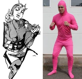 um is that pink guy? /r/ShitPostCrusaders/ JoJo's Bizarre Adventure.