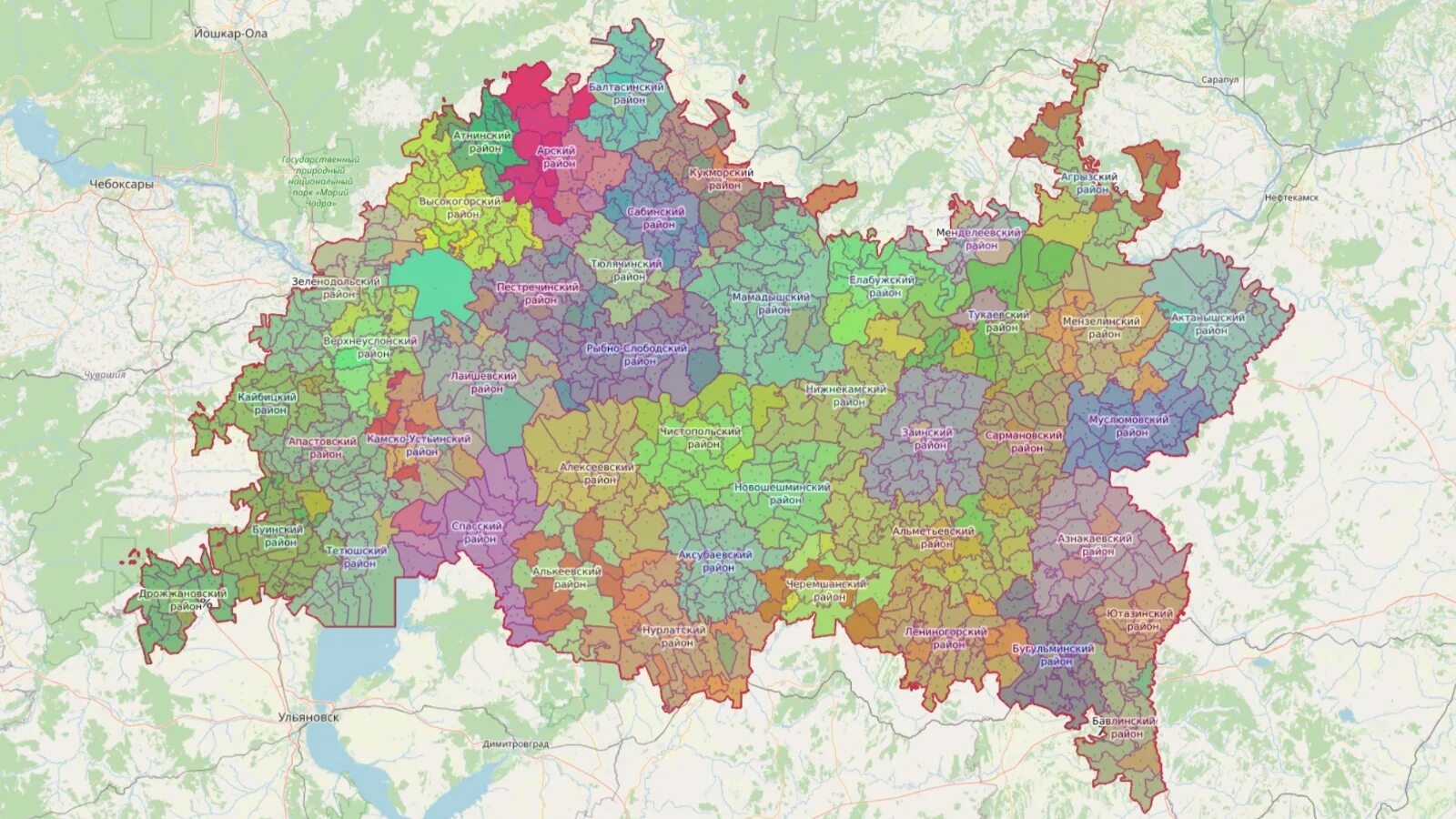 Публичная карта рт 2025